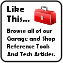 Garage / Workshop Toolbox and Technical Resources
