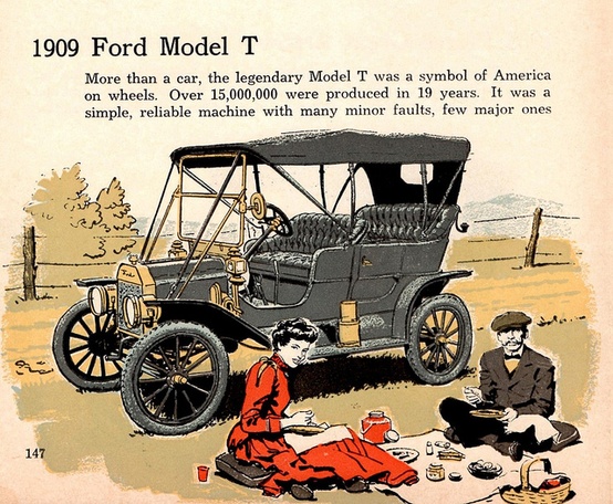 1909 Ford model t touring car #1